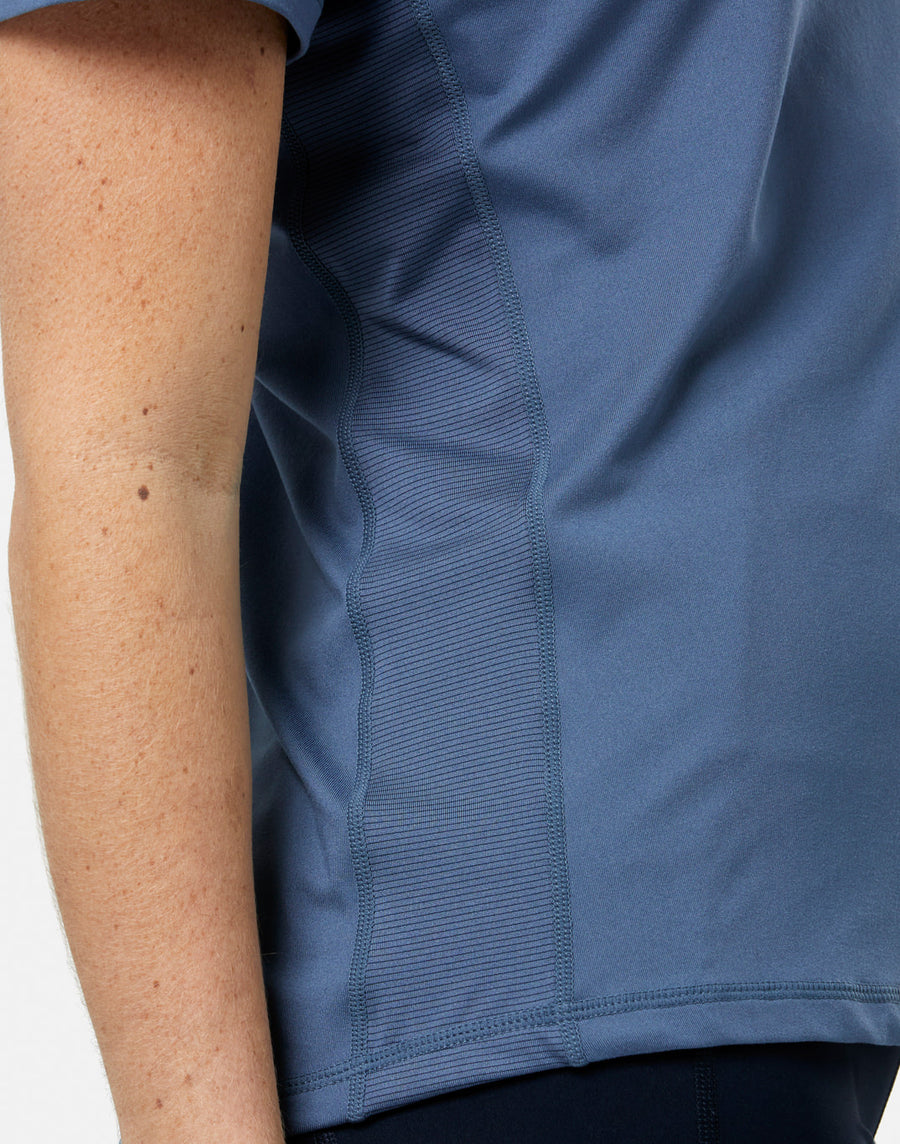 Relentless Tee in Oasis Blue