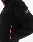 Industry Fleece High Collar Jacket in Black - Fleece - Gym+Coffee IE