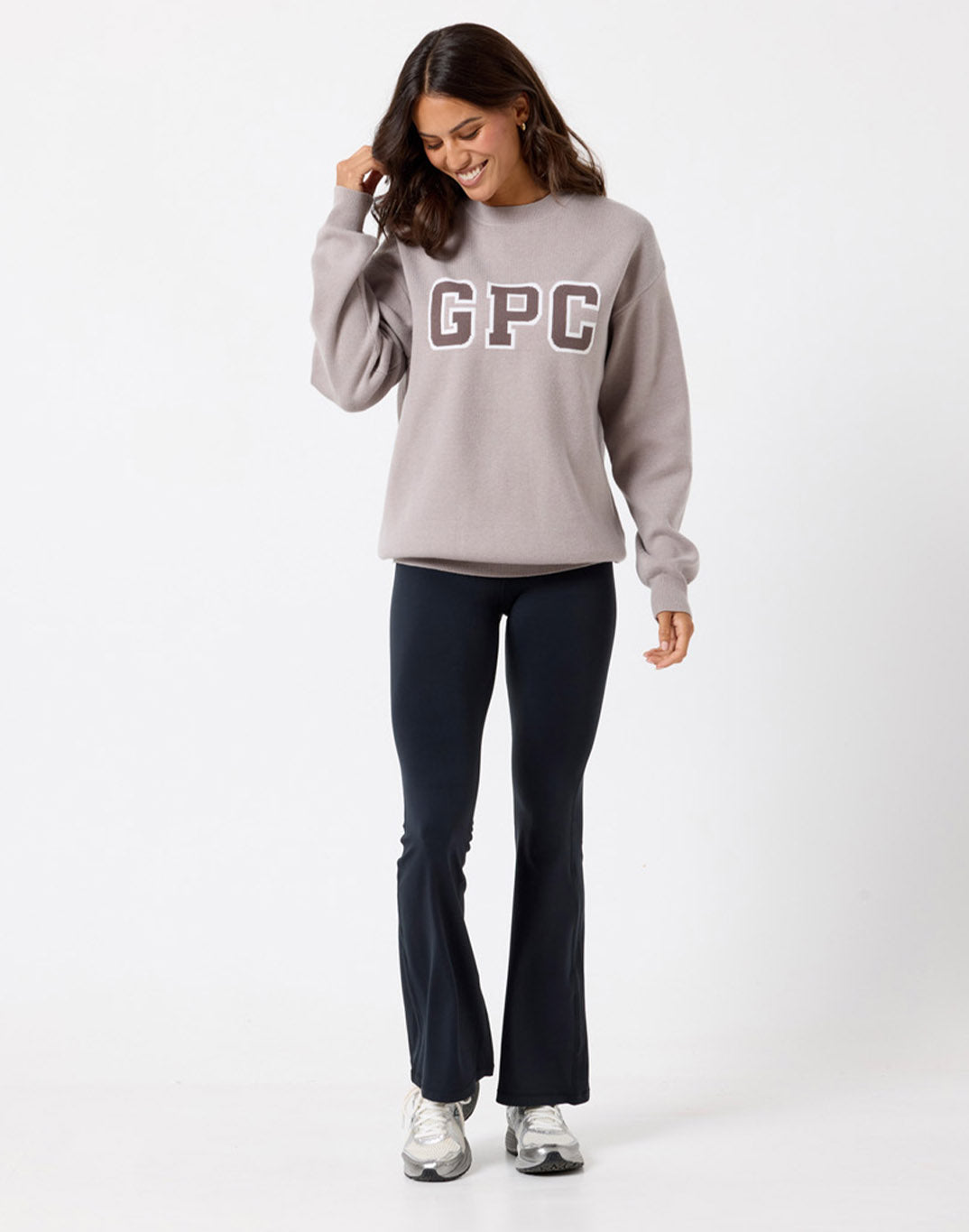 Knit Crew in Hazelnut