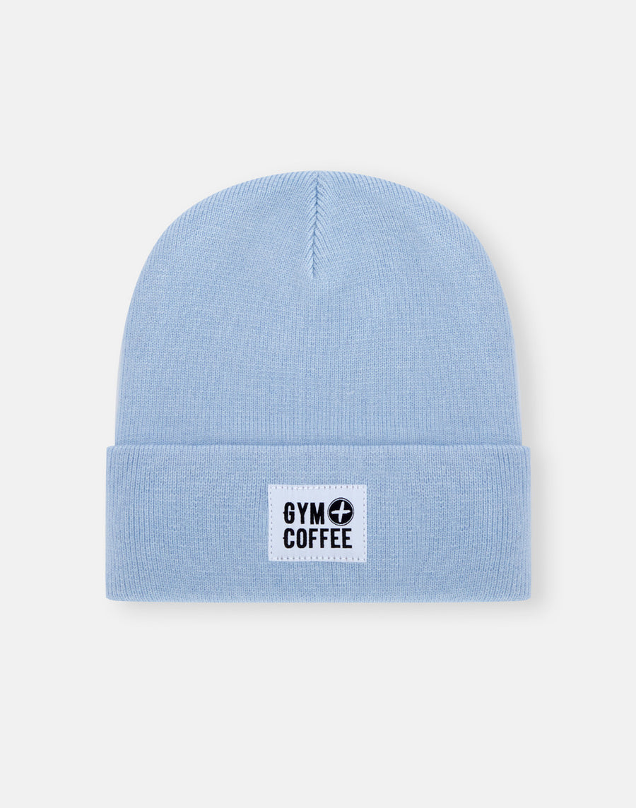 Knit Beanie in Sky Blue