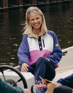 Snap Polar Fleece in Crisp Pink