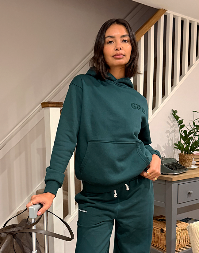 Cascade Hoodie in Amazon Green