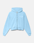 Daily Zip Hoodie in Baby Blue