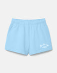 Daily Cotton Shorts in Baby Blue