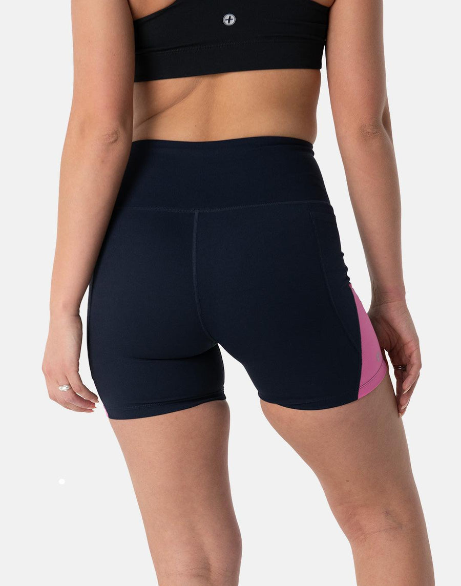 Aurora 5" Bike Shorts in Obsidian - Shorts - Gym+Coffee IE