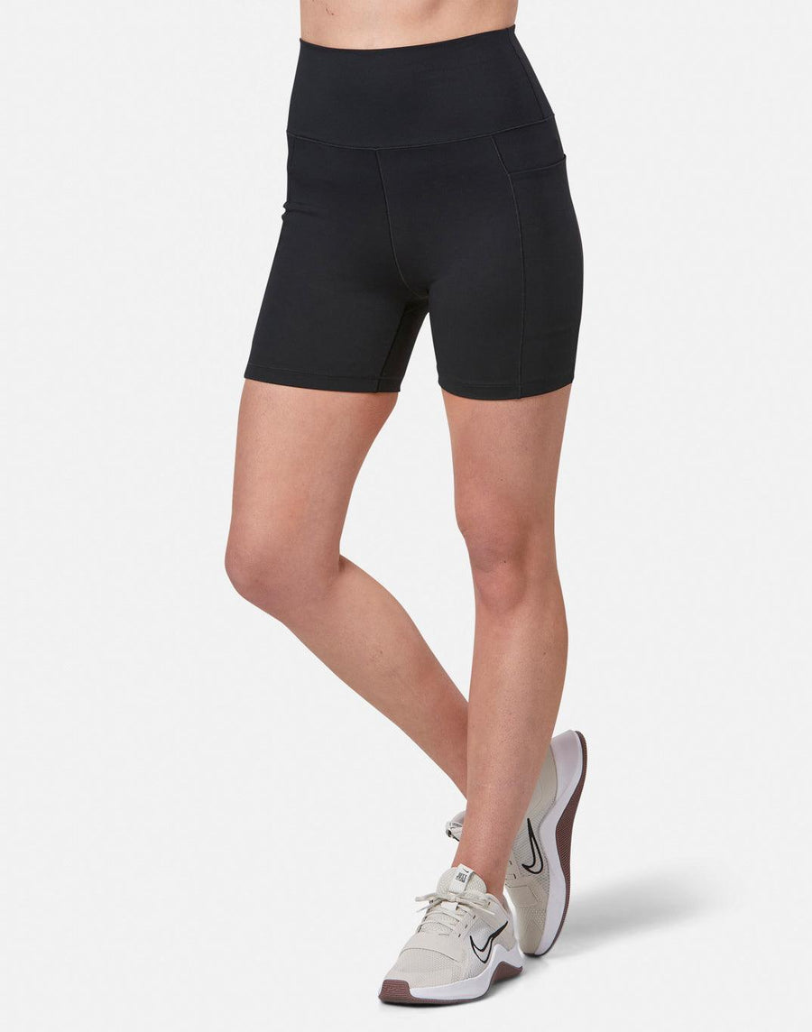 Aurora 5" Bike Short in Black - Shorts - Gym+Coffee IE