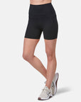 Aurora 5" Bike Short in Black - Shorts - Gym+Coffee IE