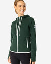 Chill Base Zip Hoodie in Mountain Green