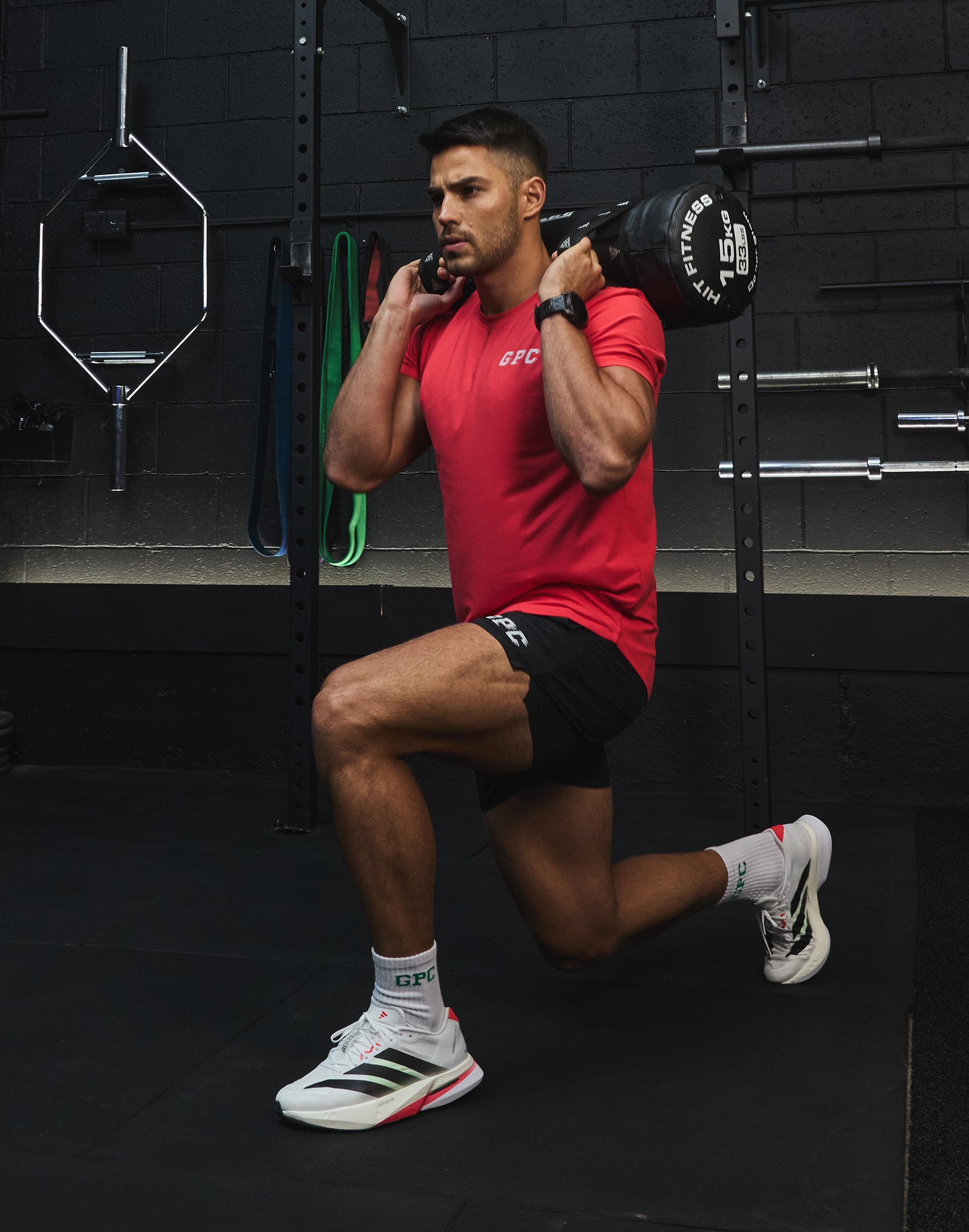 GPC Train Speed Tee in Power Red