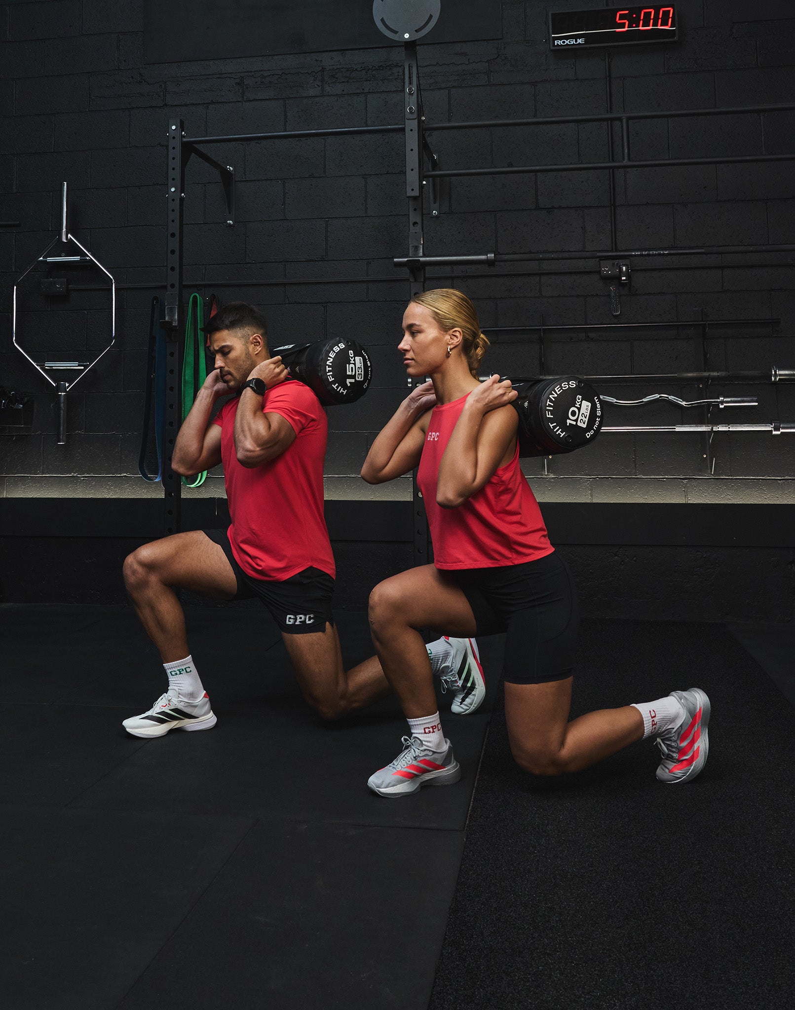 GPC Train Speed Tee in Power Red