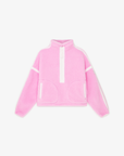 Industry Fleece Half Zip in Cotton Candy