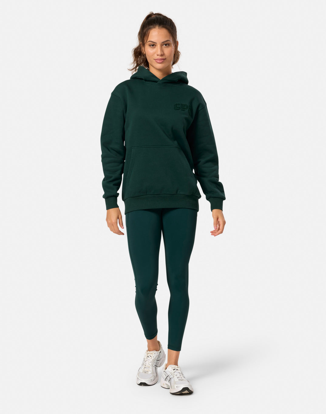 Cascade Hoodie in Amazon Green