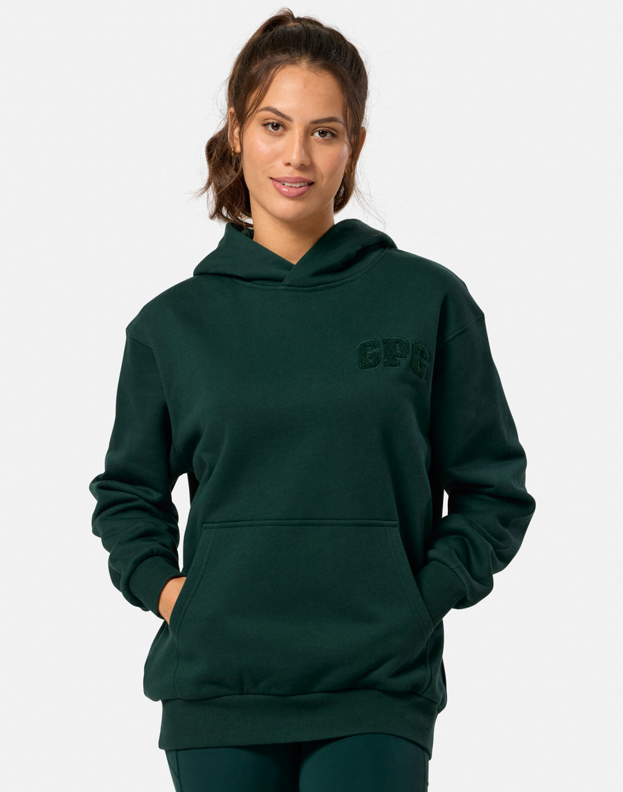 Cascade Hoodie in Amazon Green