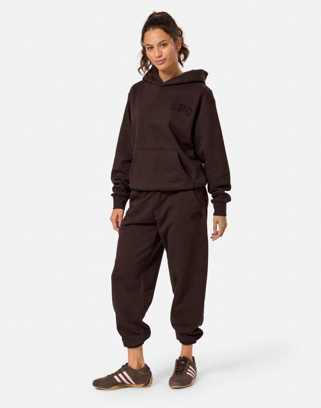 Cascade Hoodie in Mocha Bean