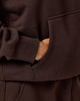 Cascade Hoodie in Mocha Bean