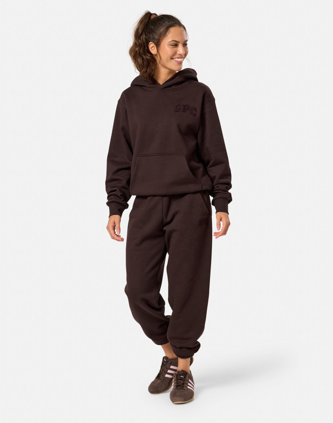 Cascade Joggers in Mocha Bean