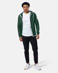 Chill Zip Hoodie in Amazon Green