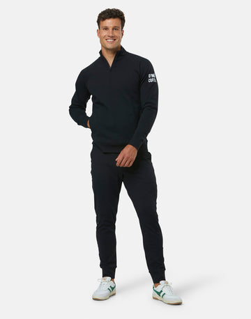 Chill Half Zip in Black