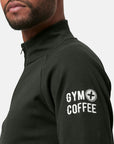 Chill Half Zip in Khaki - Sweatshirts - Gym+Coffee IE