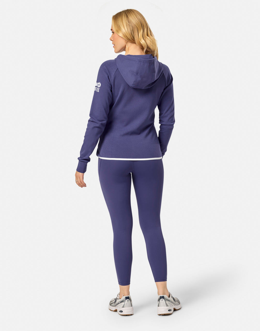 Chill Zip Hoodie in Violet Smoke