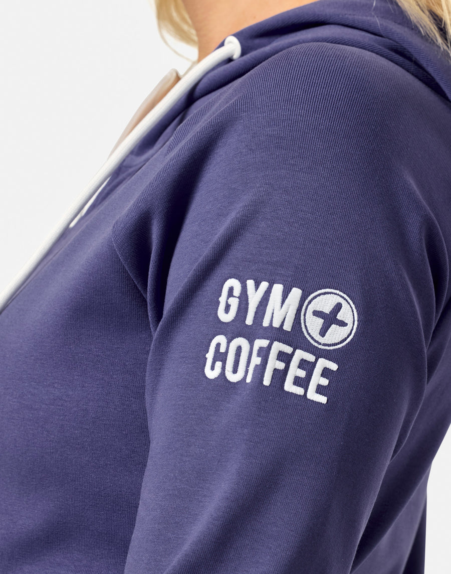 Chill Zip Hoodie in Violet Smoke