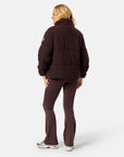 Cloud Puffer Jacket in Mocha Bean