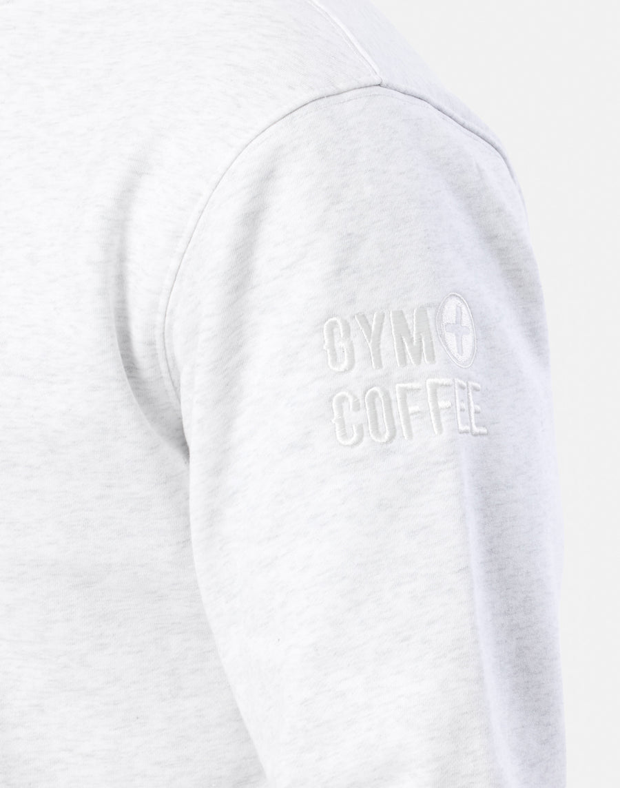 Clubhouse Quarter Zip in White Marl