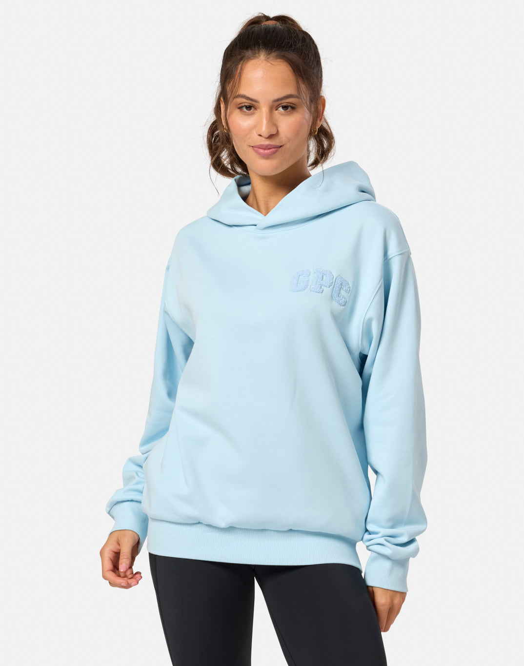 Clubhouse Hoodie in Baby Blue
