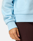 Clubhouse Quarter Zip in Baby Blue