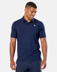 Coffee Polo Tee in Twilight Navy