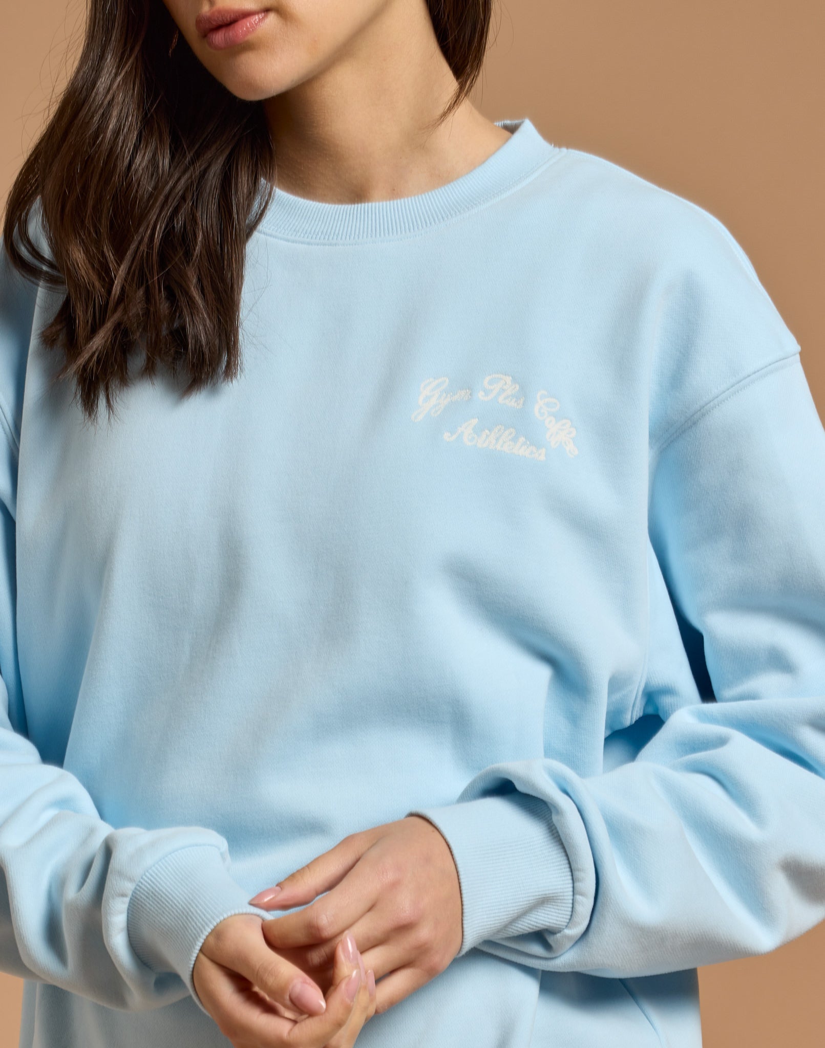 Daily Relaxed Fit Crew in Baby Blue