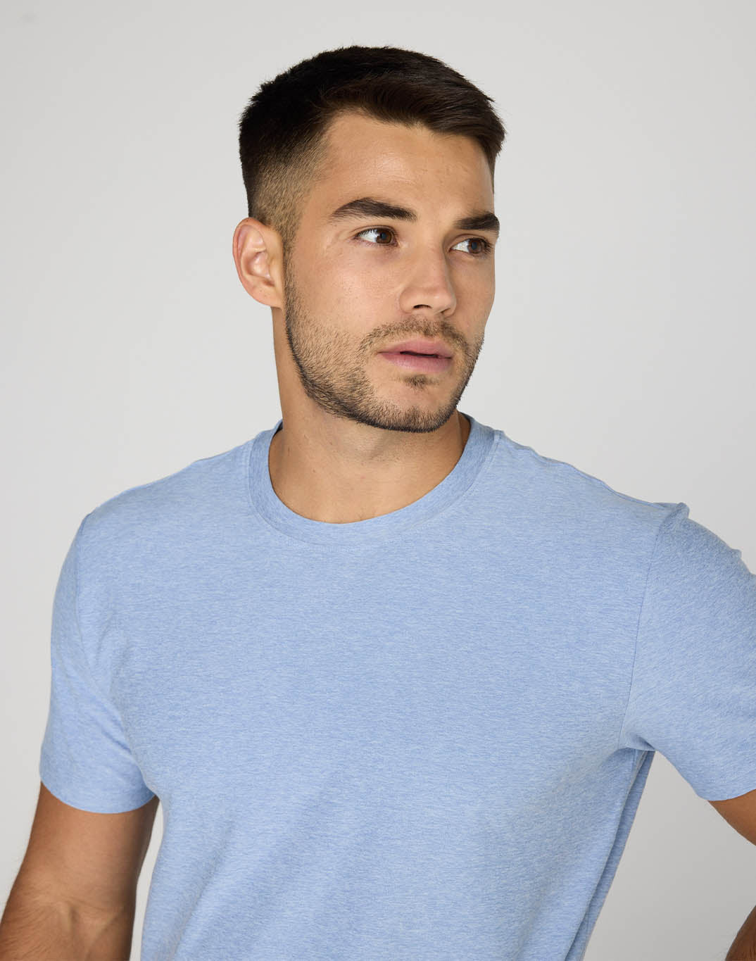 Daily Tee in Cool Blue