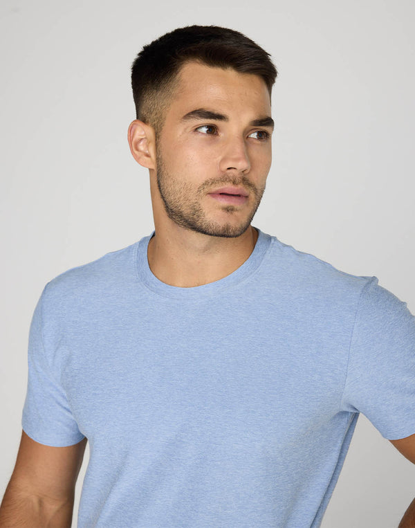 Daily Tee in Cool Blue