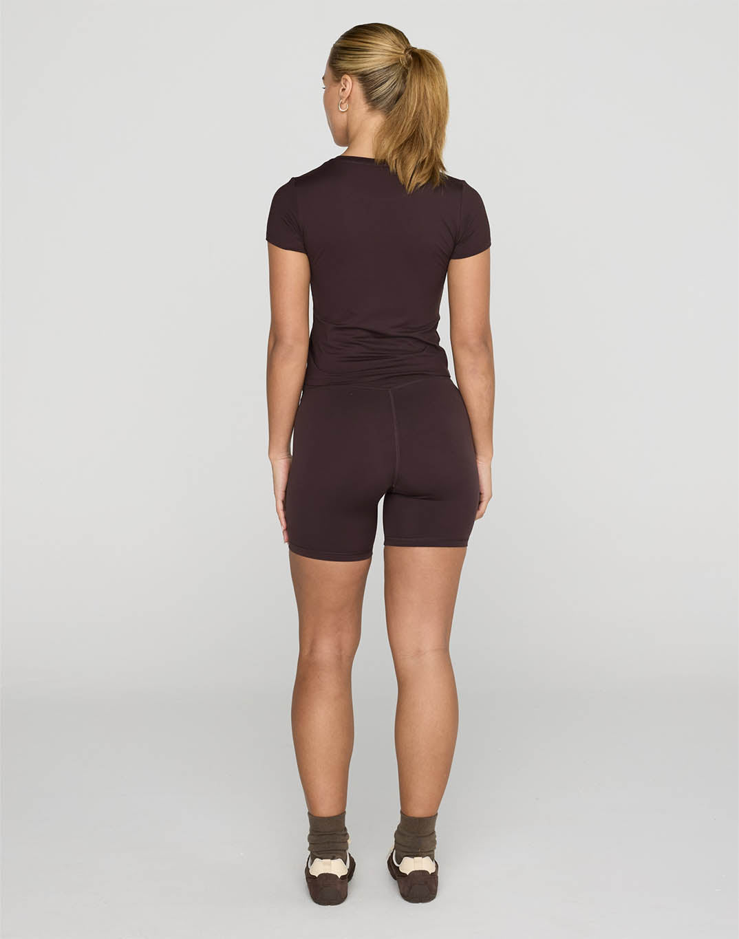 Daily Tee in Mocha Bean