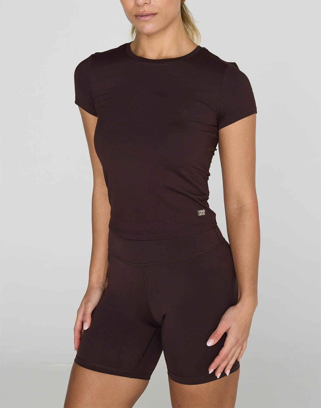 Daily Tee in Mocha Bean