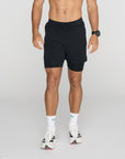 Essential 2in1 6" Shorts in Black
