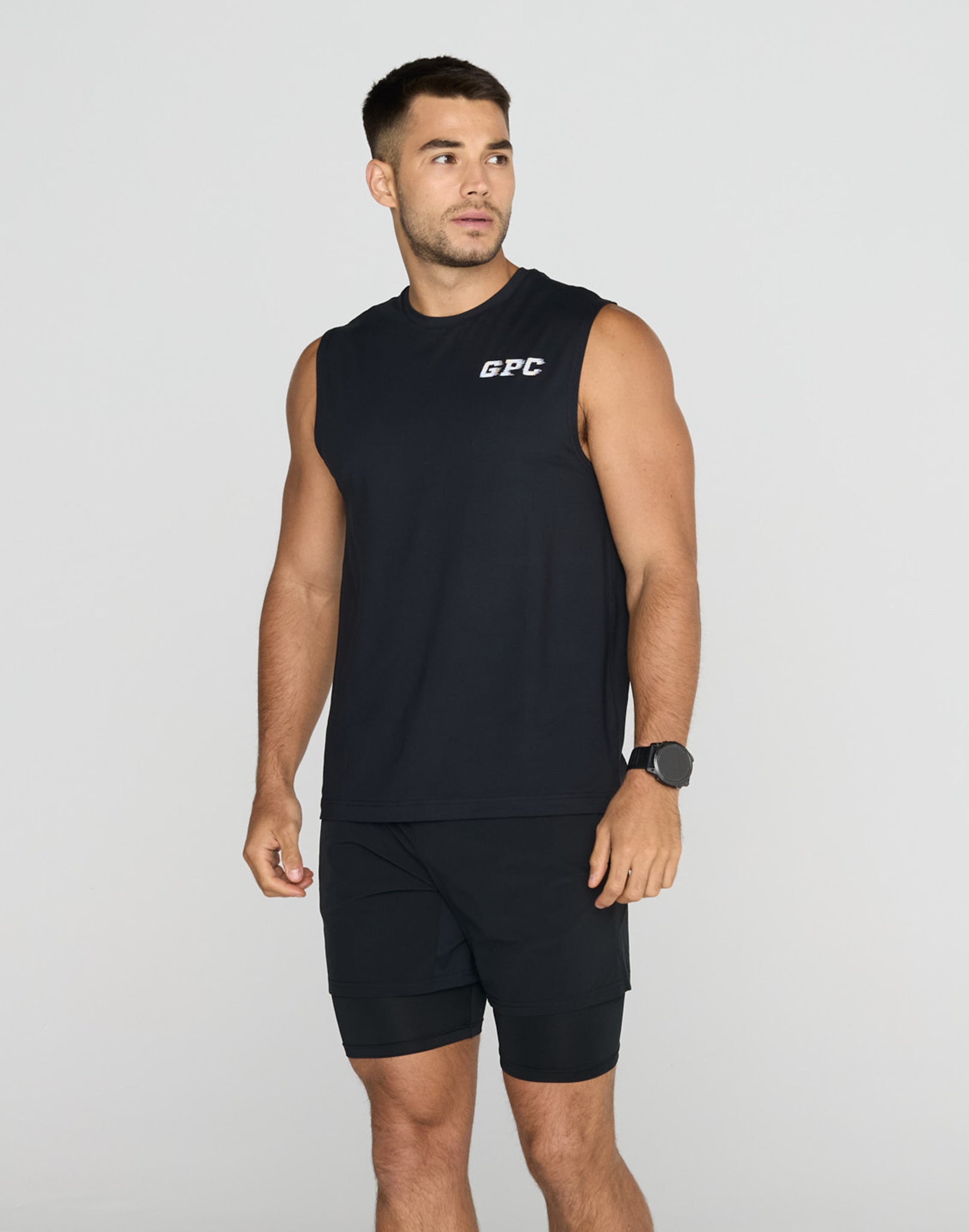 Essential 2in1 6" Shorts in Black