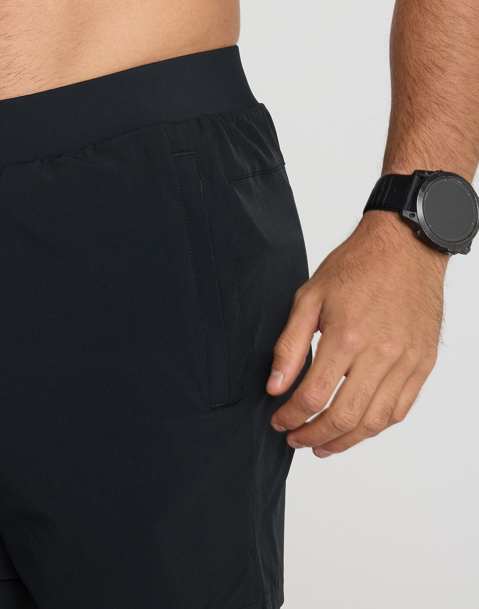 Essential 2in1 6" Shorts in Black