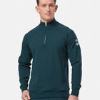 Chill Half Zip in Moss Green - Sweatshirts - Gym+Coffee IE