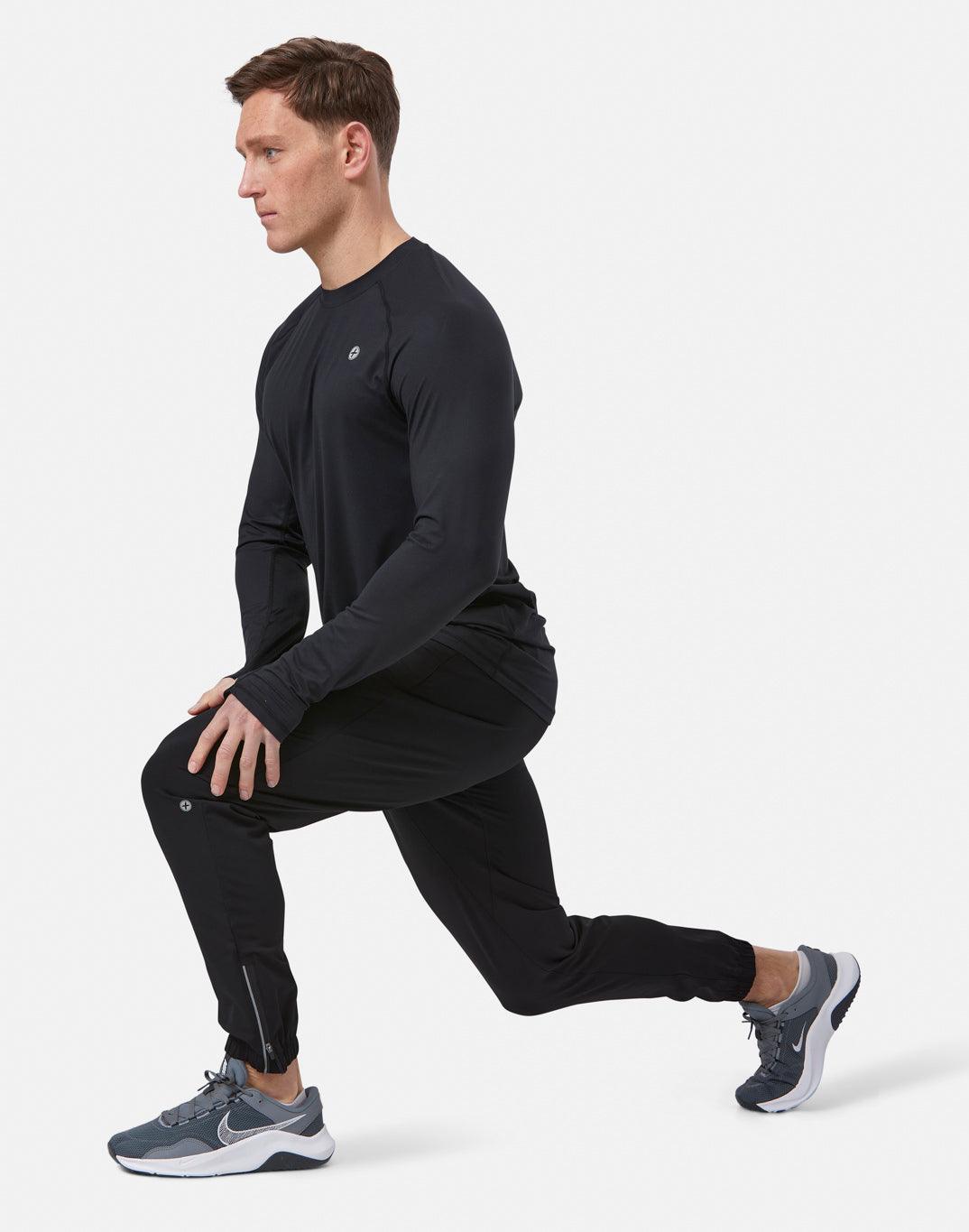 Relentless Long Sleeve Tee in Black - Long Sleeves - Gym+Coffee IE