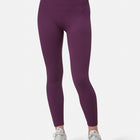 Lotus Chevron 7/8 Legging in Sangria - Leggings - Gym+Coffee IE