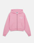 Daily Zip Hoodie in Pink Blossom