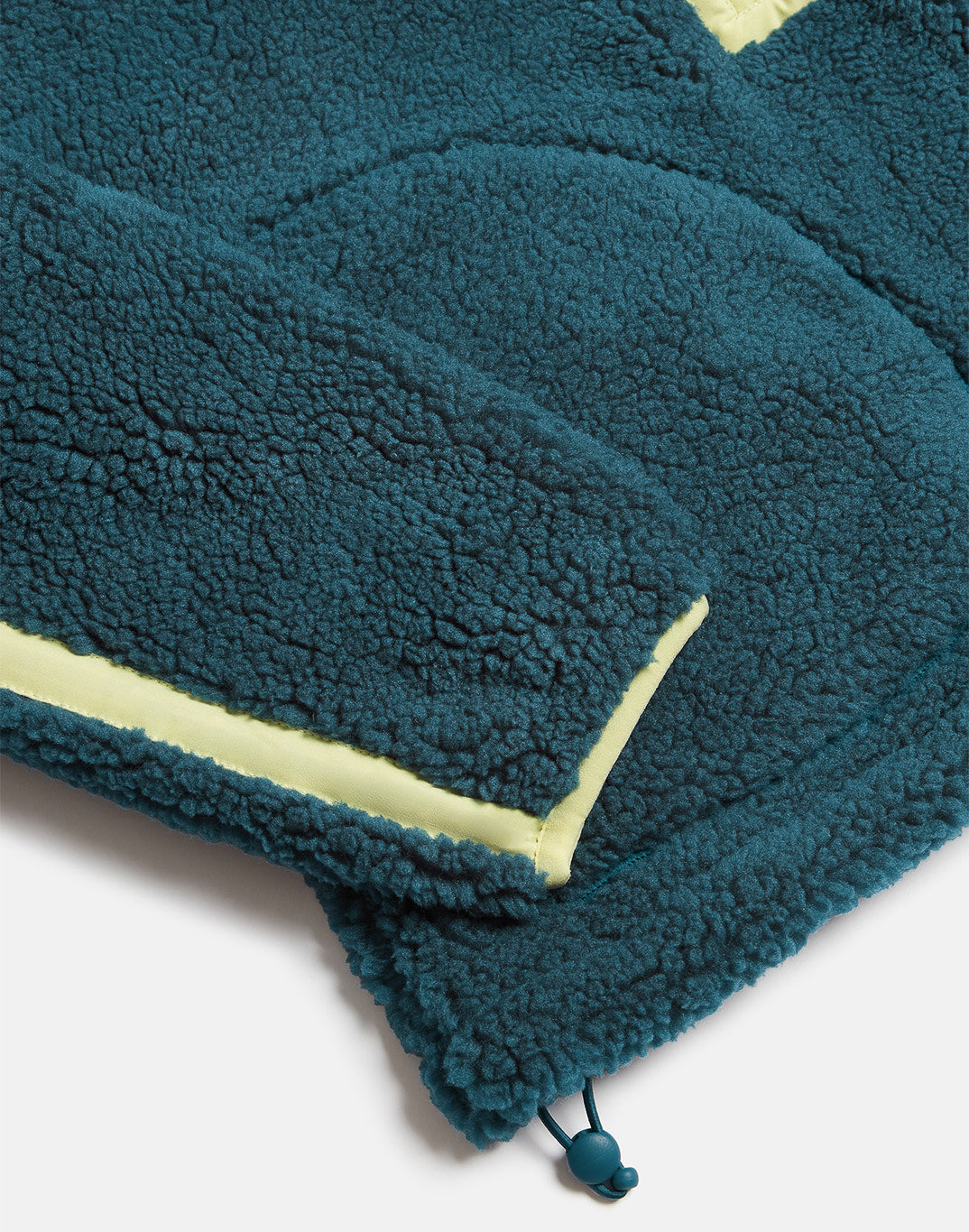 Industry Fleece Half Zip in Deep Teal