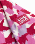 Snap Polar Fleece in Pink Pop Print