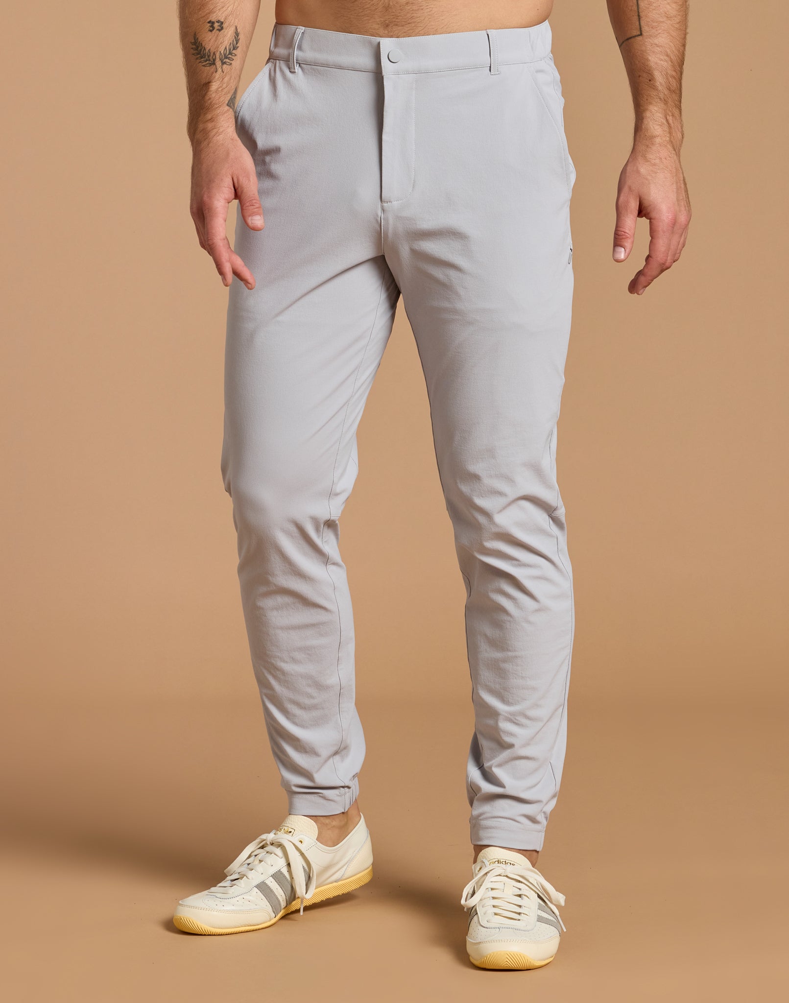 Game Changer Pants in Stone Grey