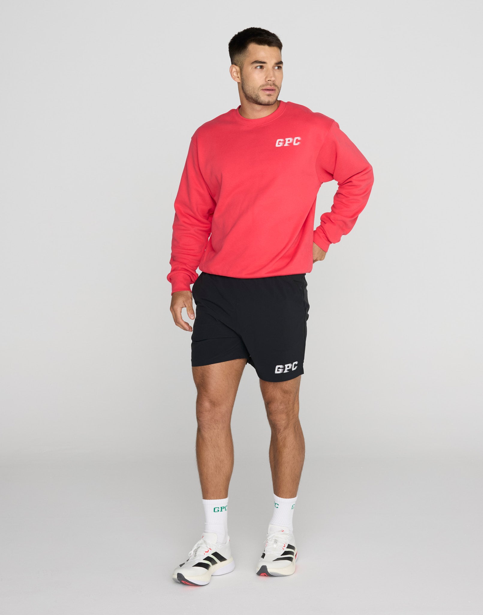 GPC Speed Sweatshirt in Power Red
