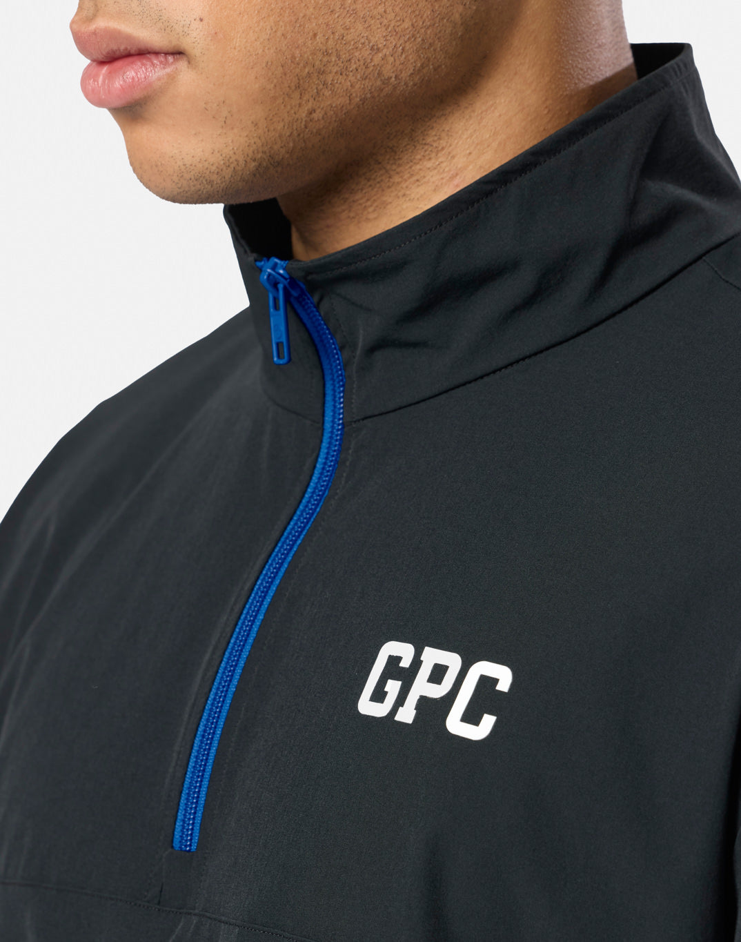 GPC Train Half Zip Jacket in Black