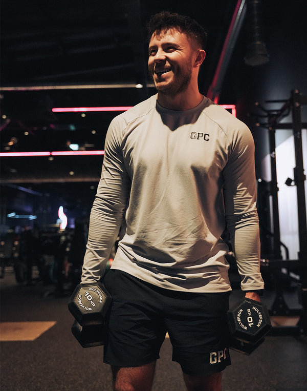 GPC Train Long Sleeve in Stone Grey