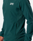 GPC Train Hooded Midlayer in Amazon Green
