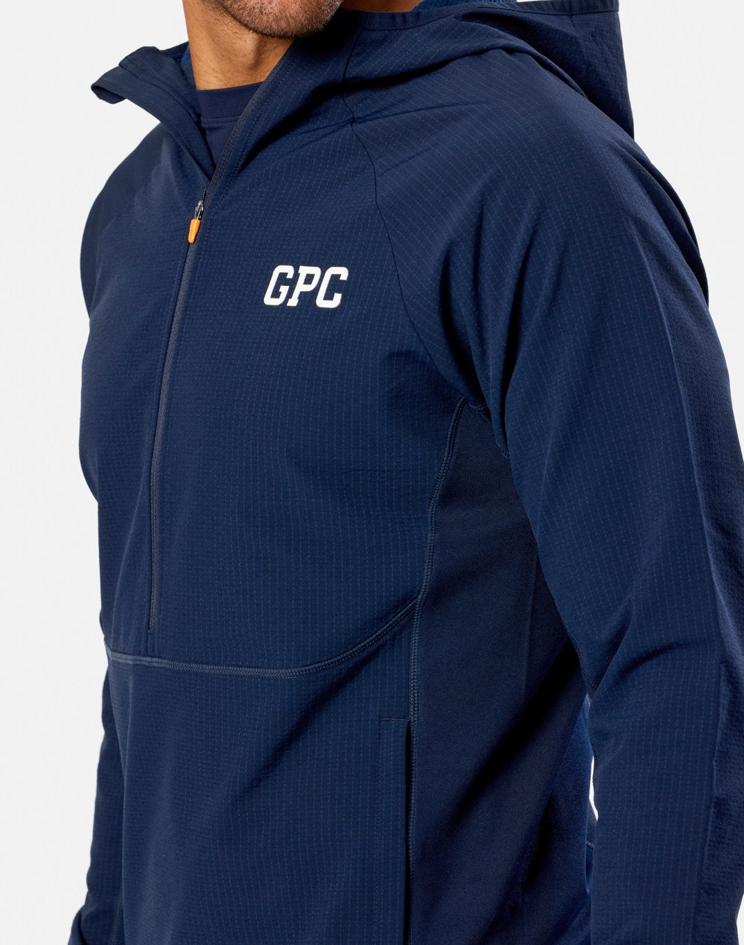 GPC Train Hooded Midlayer in Twilight Navy